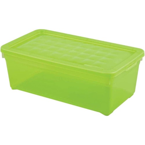 CURVER úložný box, 13 x 34 x 20 cm, 5,7 l, transparentný zelený, 03003-512