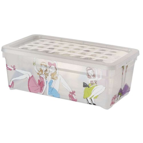 CURVER úložný box bábiky, 12,5 x 34,3 x 19,5 cm, 5,7 l, transparentný, 03003-B22 CURVER úložný box bábiky, 12,5 x 34,3 x 19,5 cm, 5,7 l, transparentný, 03003-B22