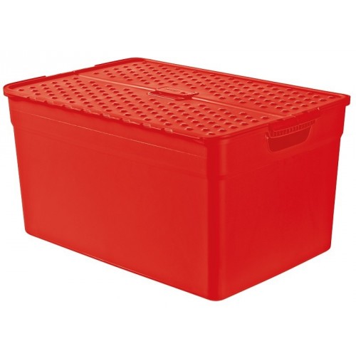 CURVER úložný box PIXXEL, 49,8 x 26 x 33,2 cm, 30l, tmavo červená, 03565-416 CURVER úložný box PIXXEL, 49,8 x 26 x 33,2 cm, 30l, tmavo červená, 03565-416