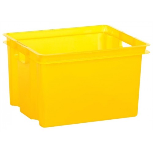 CURVER úložný box Crownest 30 l žltý transparentná