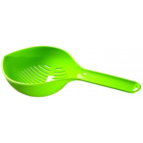 CURVER ESSENTIALS Cedidlo s rukoväťou 33 x 14 x 7 cm zelené 00734-598 CURVER ESSENTIALS Cedidlo s rukoväťou 33 x 14 x 7 cm zelené 00734-598