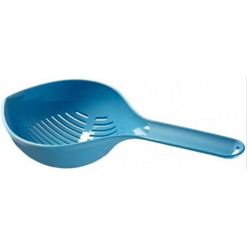 CURVER ESSENTIALS Cedidlo s rukoväťou 33 x 14 x 7 cm modrý 00734-656
