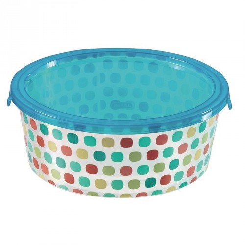 CURVER DECO CHEF dóza, 17,8 x 7 cm, 1,2 l, bodky, 00725-S45 CURVER DECO CHEF dóza, 17,8 x 7 cm, 1,2 l, bodky, 00725-S45