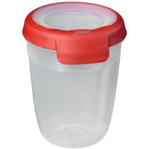 CURVER Dóza na potraviny GrandChef guľatá, 10 x 10 x 12,5 cm, 0,55 l červená, 00020-416