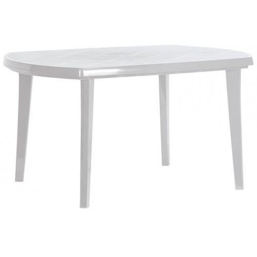 CURVER ELISE stôl 137 x 90 x 73 cm, svetlo sivá 17180054