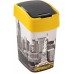 CURVER FLIP BIN NEW YORK 25L Odpadkový kôš 47 x 26 x 34 cm žltá/sivá 02171-N27