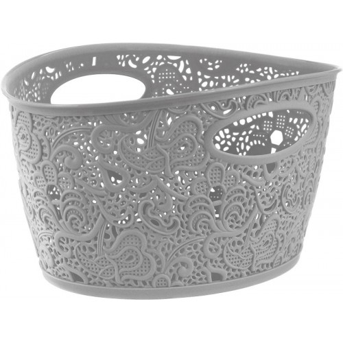 CURVER VICTORIA košík 29 x 16 x 21 cm sivý 02205-099 CURVER VICTORIA košík 29 x 16 x 21 cm sivý 02205-099