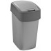 CURVER FLIP BIN 25L Odpadkový kôš 47 x 26 x 34 cm strieborná/sivá 02171-686