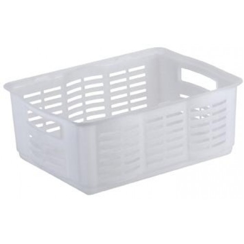 CURVER ALFA L košík 40,6 x 30,4 x 15,6 cm transparentný 15166-001 CURVER ALFA L košík 40,6 x 30,4 x 15,6 cm transparentný 15166-001