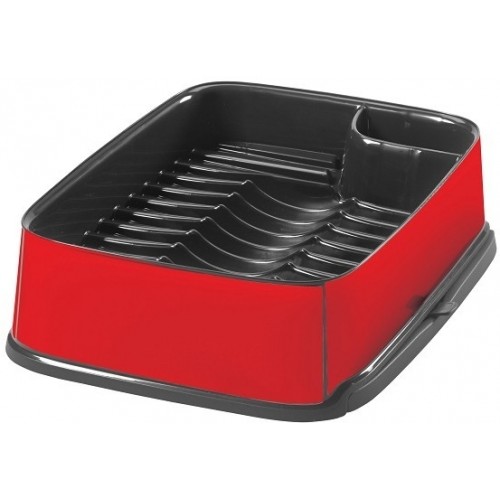 CURVER Odkvapkávač obdĺžnikový - stříbrnočervená 02332-P52