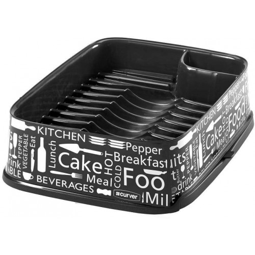 CURVER Odkvapkávač obdĺžnikový - motív kuchyne 02332-S25 CURVER Odkvapkávač obdĺžnikový - motív kuchyne 02332-S25