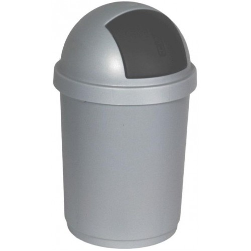 CURVER Odpadkový kôš BULLET, 56,5 x 34,3 x 34,3 cm, 25 l, metalíza, 03929-877