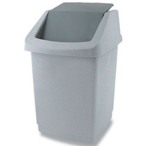 VÝPREDAJ CURVER Odpadkový kôš CLICK, 12,5 x 15 x 21 cm, 1,5 l, luna,R__04041-329 PRASKNUTÝ