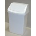 CURVER Odpadkový koš CLICK, 38,5 x 33,5 x 63,5 cm, 50 l, bílý, 04045-026