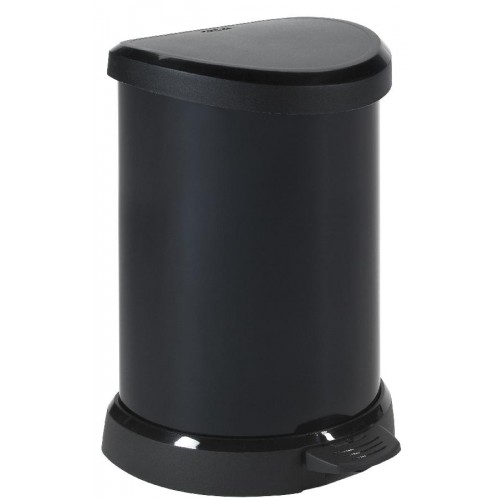 CURVER Odpadkový kôš Decobin Pedal, 44,8 x 30,8 x 28,1 cm, 20 l, čierny, 02120-929