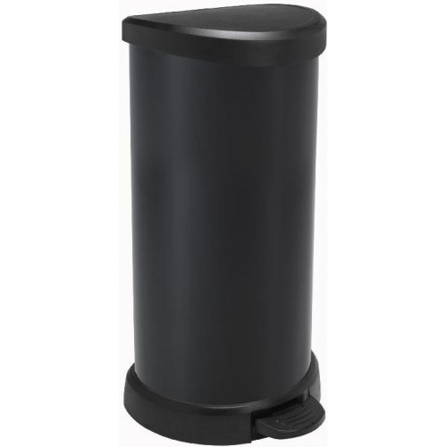 CURVER Odpadkový kôš Decobin Pedal, 68 x 34,9 x 28,2 cm, 40 l, čierny, 02150-930