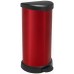 CURVER Odpadkový kôš Decobin Pedal, 68 x 34,9 x 28,2 cm, 40 l, červený, 02150-931