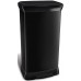CURVER Odpadkový kôš Decobin Pedal, 73 x 39 x 29 cm, 50 l, čierny, 02162-929