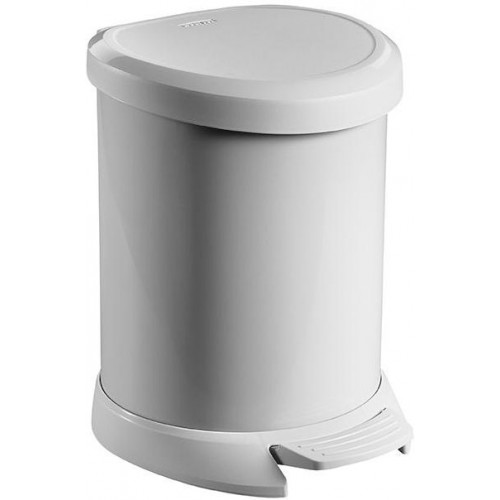 CURVER Odpadkový kôš Decobin Pedal, 27,7 x 24,6 x 21 cm, 5 l, krémový, 02160-606