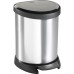 CURVER DECO BIN 5L Odpadkový kôš 24,6 x 27,7 x 21 cm strieborný 02160-599