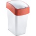 CURVER Odpadkový kôš Flipbin, 65,3 x 29,4 x 37,6 cm, 50 l, červený, 02172-946