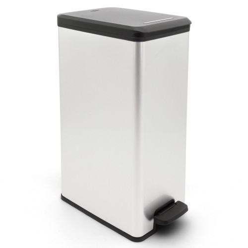 CURVER SLIM BIN odpakový kôš, 61 x 25 x 40 cm, 40 l, strieborná, 02340-582