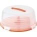 CURVER CAKE BOX ROUND s poklopom 34,7 x 15,2 cm oranžový 00416-286
