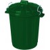 CURVER Popolnice Hercules, 51,5 x 51,5 x 66 cm, 70 l, zelená, 04124-385