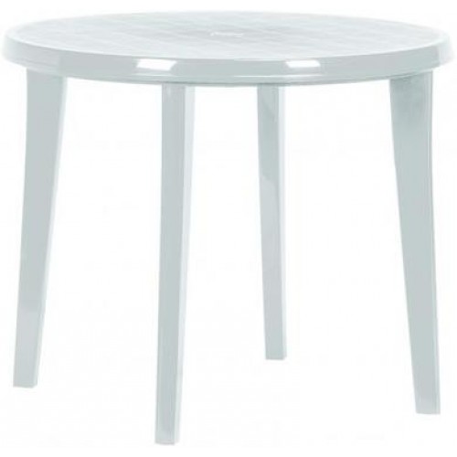 CURVER LISA stôl 90 x 73 cm, biela 17180053