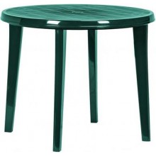 CURVER LISA stôl 90 x 73 cm, tmavo zelená 17180053