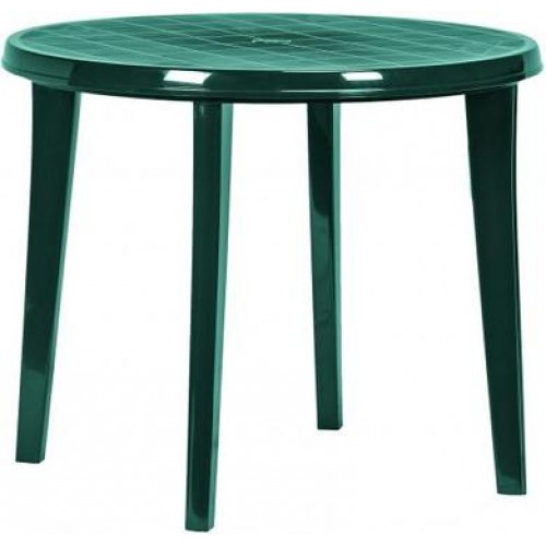 VÝPREDAJ CURVER LISA stôl 90 x 73 cm, tmavo zelená 17180053 POŠKODENÝ