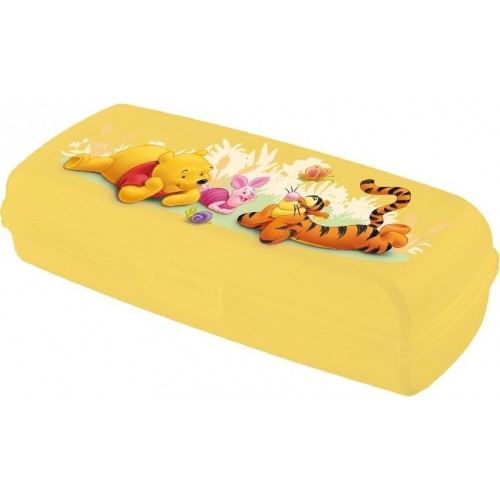 CURVER Desiatový box MACKO PÚ, 6,5 x 23,5 x 10,3 cm, 1,2 l, žltý, 02272-W05