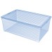 CURVER Úložný box, 23 x 60 x 39 cm, 45,0 l, transparentný modrý, 03008-084