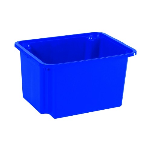 CURVER Bopp úložný box S, 39 x 21 x 25,4 cm, 15 l, modrý, 17200137T22