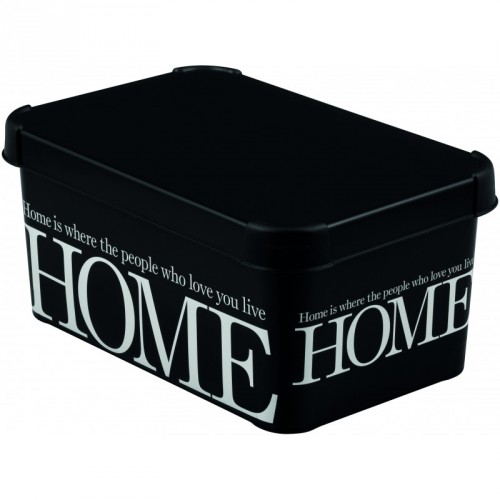 VÝPREDAJ CURVER úložný box DECO - S - HOME, 29,5 x 13,5 x 19,5 cm,04710-H09 ODŠTÍPLÝ PLAST
