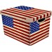 CURVER box úložný dekoratívny L AMERICAN FLAG, 39,5 x 24,0 x 29,5 cm, 04711-A33