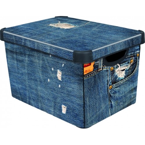 CURVER box úložný dekoratívny L JAENS, 39,5 x 29,5 x 24 cm, 04711-J18