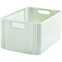CURVER STYLE M úložný box 38,6 x 17 x 28,7 cm krémový 03615-885