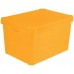 VÝPREDAJ CURVER box úložný STOCKHOLM L, 39,5 x 29,5 x 25 cm, oranžový, 04711-250 BEZ VIEKA