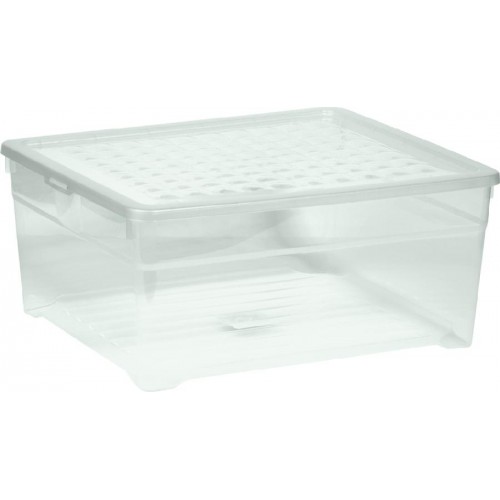 CURVER box úložný, 39,6 x 34,3 x 17,3 cm, 18,5 l, transparentný, 03002-001