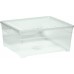 CURVER box úložný, 39,6 x 34,3 x 17,3 cm, 18,5 l, transparentný, 03002-001