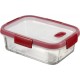 CURVER SMART COOK 0,9L dóza 20 x 15 x 7 cm transparentná/červená 00114-472