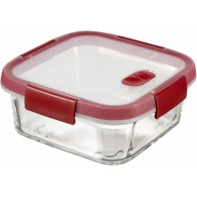 CURVER SMART COOK 0,7L dóza 15 x 15 x 7 cm transparentná/červená 00115-472