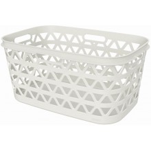 CURVER OCEANA 45L Kôš na čistú bielizeň 57,1 × 37,1 × 27,1 cm, béžový 00521-885