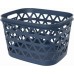 CURVER OCEANA 30L Kôš na čistú bielizeň 42,6 × 34,6 × 27,1 cm, modrý 00552-Z99