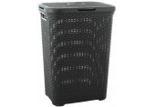 CURVER STYLE 60L Kôš na špinavú bielizeň 44,8 x 61,5 x 34,1 cm, tmavo sivý 00707-308