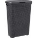 CURVER STYLE 40L Kôš na špinavú bielizeň 44,8 x 61,5 x 26,5 cm, tmavo sivý 00709-308