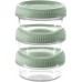 CURVER SMART ECO Set kalíškov 3x0,08L svetlo zelená 00956-W41