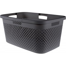 CURVER PURE 47L Kôš na čistú bielizeň 60 x 40 x 28 cm, sivá 01917-G43