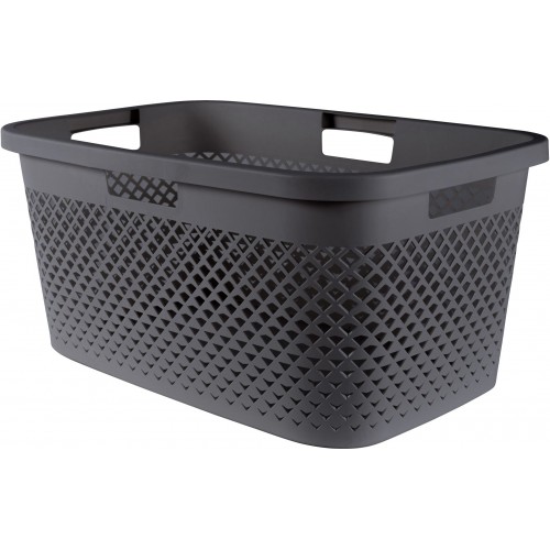 CURVER PURE 47L Kôš na čistú bielizeň 60 x 40 x 28 cm, sivá 01917-G43